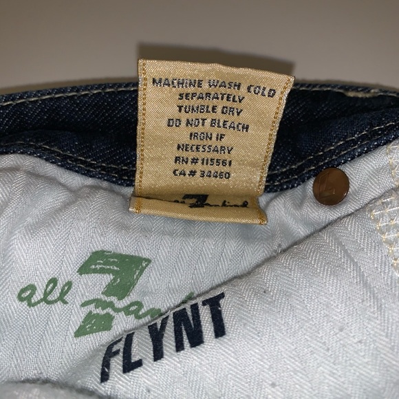 🌷7 FOR ALL MANKIND Jeans Size 26 Boot Cut - Picture 6 of 6